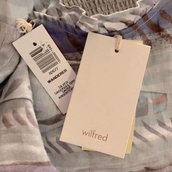NWT Aritzia Wilfred Wander Linen Corset Top - Picture 10 of 11
